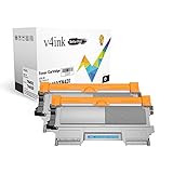 V4INK 2 Pack Compatible TN450 TN420 Toner Cartridge High Yied for Brother Printer IntelliFax-2840 IntelliFax-2940 DCP-7060D DCP-7065DN Series 2600 Pages