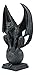 Ebros Devil's Carnal Grip On The World Lucifer Satan Crouching On The Globe Statue 11.75