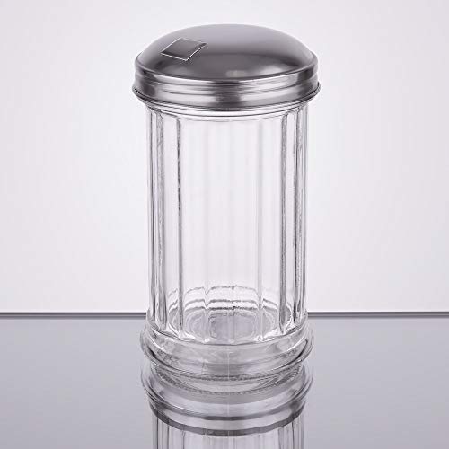 Tzipco's Flip Cap Glass Sugar Dispenser 12 Ounce (Pack of 4) - Thumbnail 4