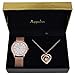 Appolus Christmas Mom Gifts for Women Girlfriend Wife Birthday Gift Watch Necklace Engraved Set