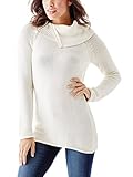 GUESS Women's Damita Zip-Collar Sweater