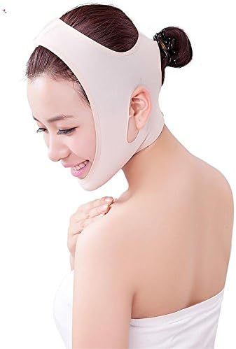 HUWANHU Chin Cheek Slim Lift Up Anti Wrinkle Mask Ultra-Thin V Face Line Belt Strap Band