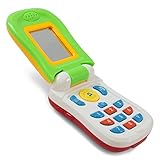 Kidsthrill Baby First Flip Toy Phone Peek A Boo Picute With Sounds And Music
