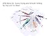 Gel Pens Glitter - 48 Coloring Gel Pen Set - Unique Colors - Professional Gel Pens for Adult Coloring Books by Doodle Art Pro