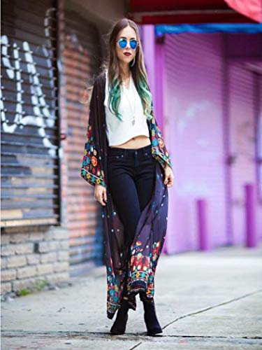 image for GOVOW Oversized Cardigan for Women Clearance Sale Feitong Loose Floral