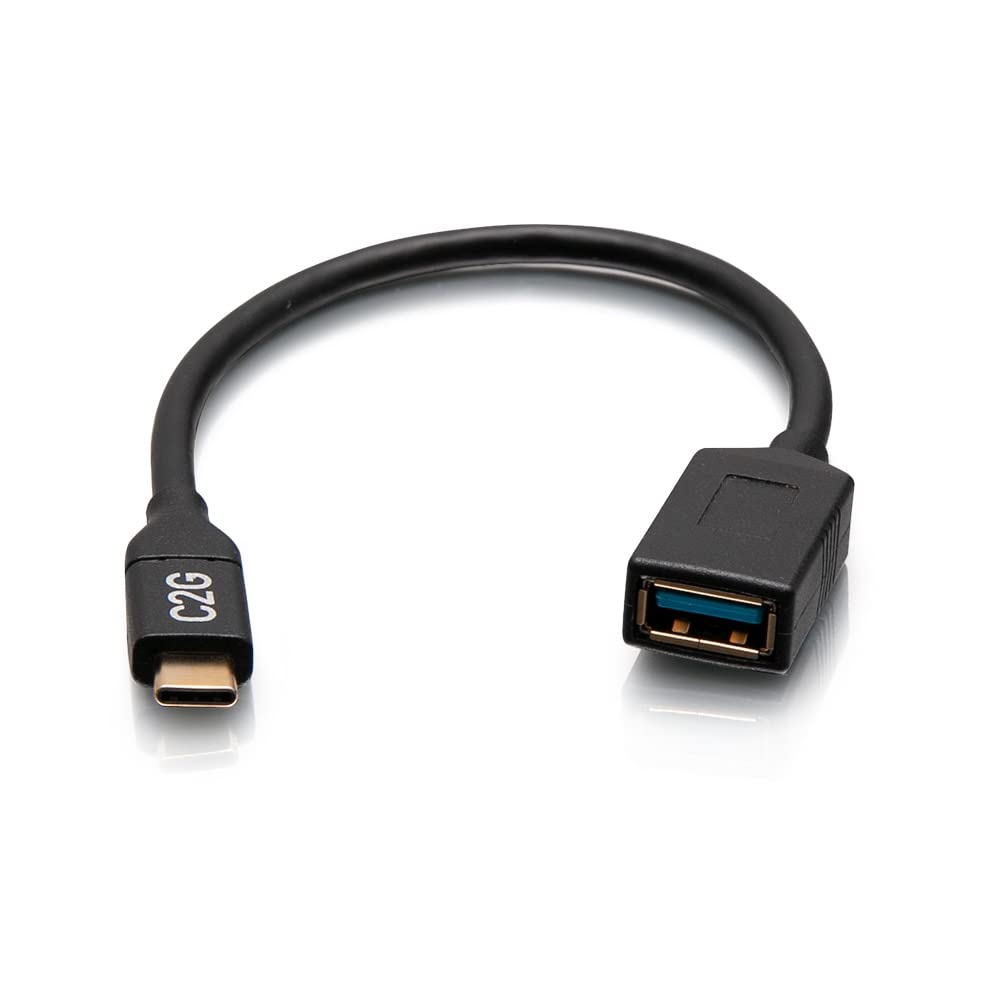 C2G USB-C Male to USB-A Female Adapter