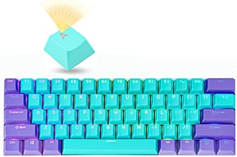 Guffercty kred GTSP XDA Honey Milk Keycaps PBT Japanese Bee keycap Juego de 140 teclas para