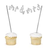Hortense B. Hewitt Mr. and Mrs. Banner Cake Pick Wedding Accessories