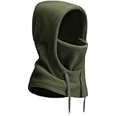 Balaclava Hood Ski Mask for Men Women Winter Scarf Face Masks Neck Head Cover Windproof Fleece Warmer Cold Weather Hat