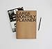 JSTORY Large Personal Wide Spaces Monthly Planner 18 Sheet Gray