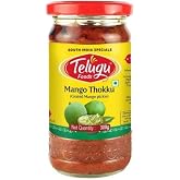 Telugu Foods Mango Thokku (Grated Mango) Pickle - 300 Grams