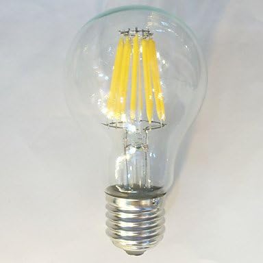 1 pcs E26/E27 12W 1050 lm A60(A19) edison Vintage LED Filament Bulbs 220V,White [Energy Class A++]