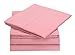 Clara Clark Hypoallergenic King Soft Brushed Microfiber with Deep Pocket Fitted Sheet - Pink
