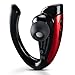 Guoer Bluetooth 4.1 Headset Noise Cancellation Earphone with Extra Extension Ear Piece for iPhone Android Smartphones and Bluetooth-enabled Devices for Driving Exercise Jogging Running(Red/Black)