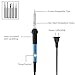 Soldering Iron Kit,Including 60W Temperature Control Soldering Iron, 130PCS Heat Shrink Tubes, Tips, Solder Sucker, Solder Wire, Tweezer (green tool case)