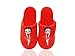Betty Boop Ultra-Soft Women's Plush Pinup Scuffs Cozy Non-Skid Slippers - Great for Gifts (Large, Belle Red)