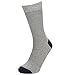 HOYOLS Men’s Dress Patterned Polka Dot Plain Stripes Crew Assorted Socks 5 Pack (L Size)