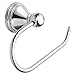 Moen DN8408CH Preston Collection Single Post Toilet Paper Holder, Chrome primary