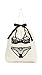 Bag-all Polka Dot Lingerie Organizing Bag, Natural/Black, One Size
