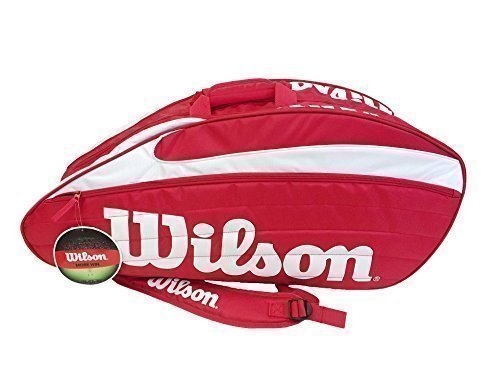 title=Wilson IV 12 borsa per racchette da tennis