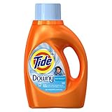Tide Plus Downy Clean Breeze Scent Liquid Laundry Detergent, 46 oz, 24 loads