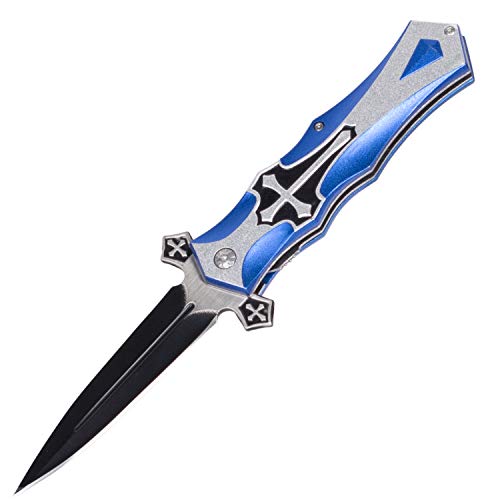 CTSmart Multi-Functional Outdoor Blade Knife Blue