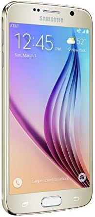 Samsung 32GB Galaxy S6 - No Contract (AT&T), Renewed, Gold Platinum