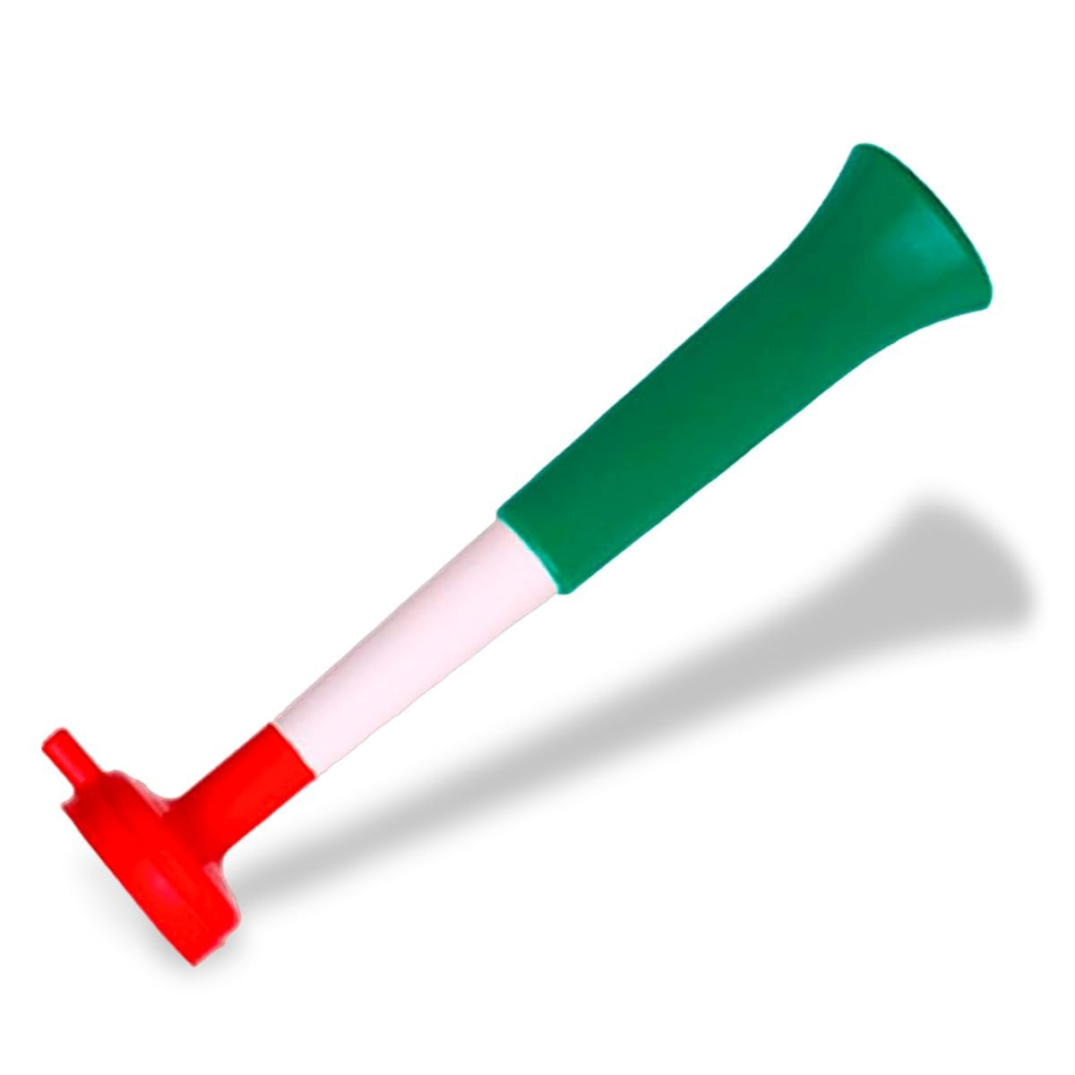 FUN FAN LINE - Pack 3 Three-Body Vuvuzela Trumpets | Compact and Detachable Horn for Football, Parties, and Sports Events | Noise 98 DB Cheering for Children and Adults Easy to Transport (Italy)