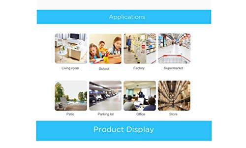 DICPOLIA 720P WiFi Camera Wireless Home Security Camera Baby Monitor,Home Security Camera System with Motion Detection,Outdoor Indoor Surveillance Cameras Video Recorders (White) - Thumbnail 5