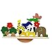 Lewo Wooden Animals Stacking Blocks Balancing Games Playset Montessori Toy for Toddlers