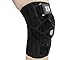 Zenith Knee Brace V2‒ Adjustable Support for Meniscus Tear, ACL Lateral & Medial Ligament Sprains! Sleeve for Running, Crossfit, Basketball and Other Sports (Large)