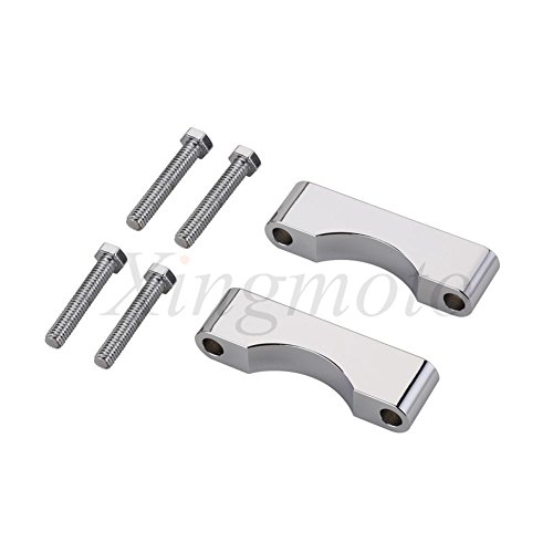 NBX- Front Fender Spacer For 1984-2013 Harley Touring FLHR Electra Glide FLTR Chrome