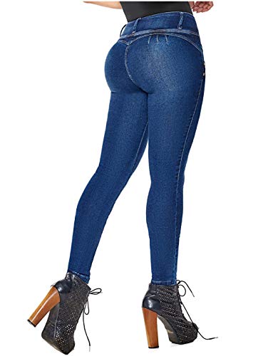 Womens Butt Lifter Skinny Colombian Jeans Colombianos Levanta Cola