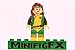 Lego Custom Printed Rogue Minifig Marvel X-Men Mutant Anna Marie Darkholme