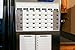 Magnetic Refrigerator Dry Erase Calendar - Magnet Weekly Chore List Grocery List and to Do List