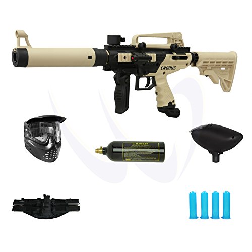Tippmann Cronus Tactical Tan MFL Paintball Gun Starter Pack