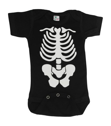 skeleton onesie baby