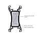 AGPtek Bike Phone Mount Bicycle Holder, 360 Degrees Rotatable, Adjustable Eagle Claw Design, Universal Cradle Clamp for iPhone 5/6/7/7 Plus, Samsung S7/8 Note 5, GPS Device etc, Black