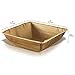 Naturally Chic Palm Leaf Bowls Bamboo Bowls Disposable 5 Inch Square Party (25 pcs) - Wood & Bamboo Like, Eco Friendly, Compostable and Biodegradable Bowls for Weddings and Events