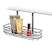 Lynk Over Cabinet Door Organizer - Single Shelf - w/Molded Tray - Chrome