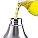 PER-HOME Olive Oil Dispenser 17 Oz Stainless Steel Leakproof Cooking Oil Bottle for Kitchen.