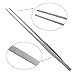 LILYS PET Straight and Bend Stainless Steel Super Thick Tweezers Set,Pliers Aquarium Tool Fish Tank Aquatic Plants Forceps Clip (18.9