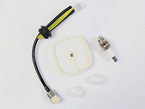 HonsCreat Carburetor Fuel Maintenance Kit Spark Plug for ECHO GT200 GT201i HC150 HC151 PE200 PE201 PPF210 PPF211 SRM210 SRM211 Trimmer /Brushcutter HC200 HC201 Pole pruner RB-K75 w/ Gasket Primer Bulb - Thumbnail 3