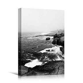 signwin Canvas Wall Art Expressive Landscape Chic Dramatic...