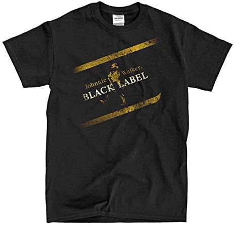 WSCITON Johnnie Walker Black Label - Vintage Black Men's T-Shirt