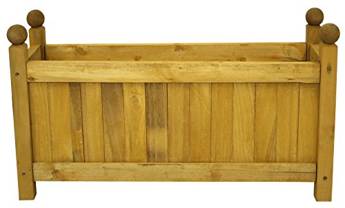 Decoline Pflanz-Kasten aus Holz länglich – Bild 3