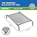 Coolaroo The Original Elevated Pet Bed, Medium, Greythumb 4