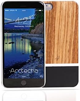 iPhone 6 / 6s plus case, wood and metal - Unique case for all Apple iPhone 6 / 6s plus phones. Perfect fit and slim iPhone case - Case offers protection and premium looks and vibrant trendy colors