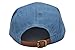 Skyed Apparel 5 Panel Innovated Camper Cap Hat Collection with Genuine Leather Strap