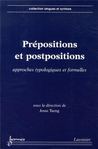 Prépositions et postpositions